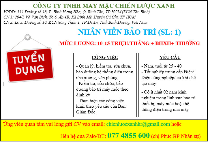 lĩnh vực hoạt động